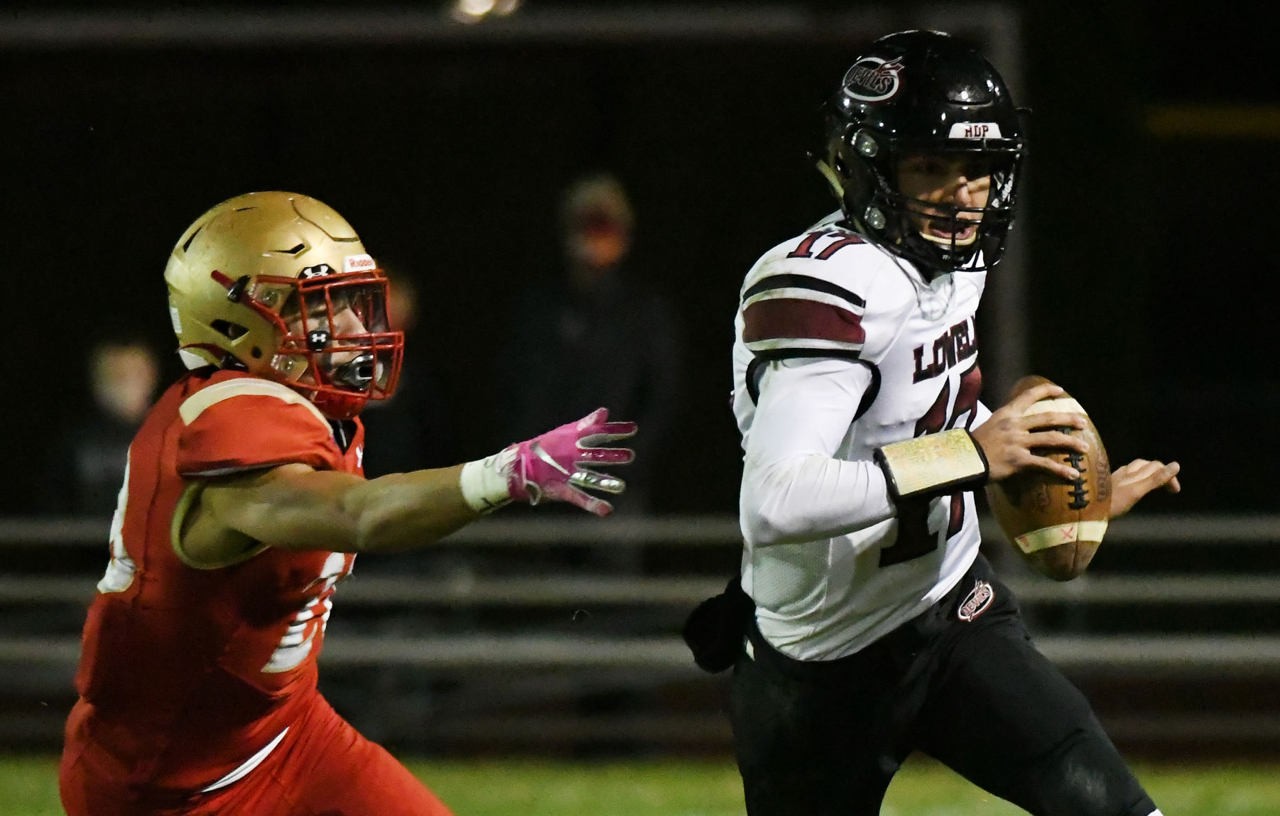 Lowell at Andrean football